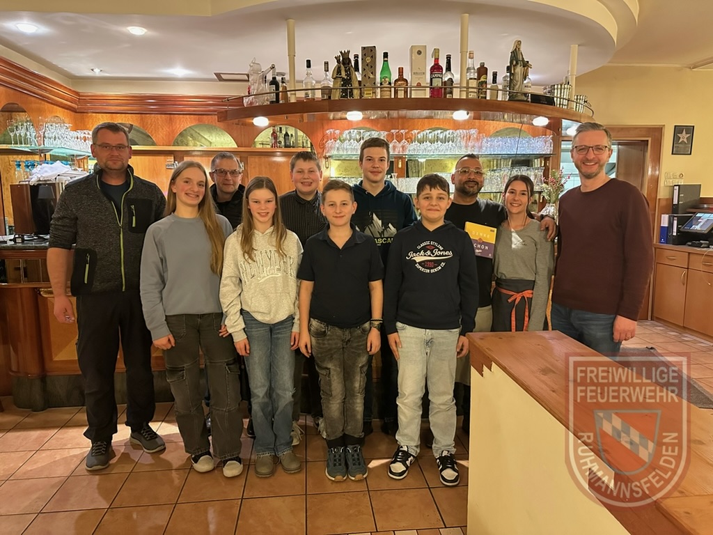 Gratis Pizza für die Jugendfeuerwehr